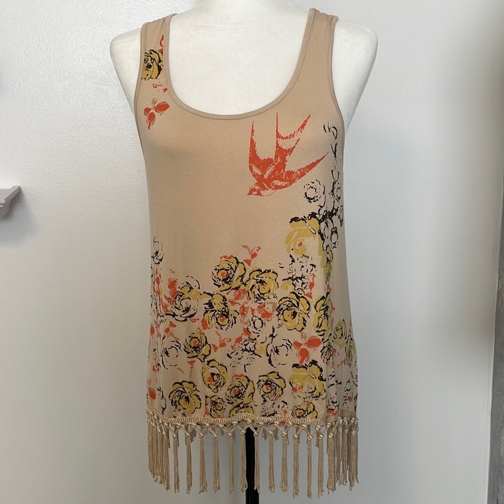 Nevada Teagan Sleeveless Top with Tassels - Picture 4 of 14